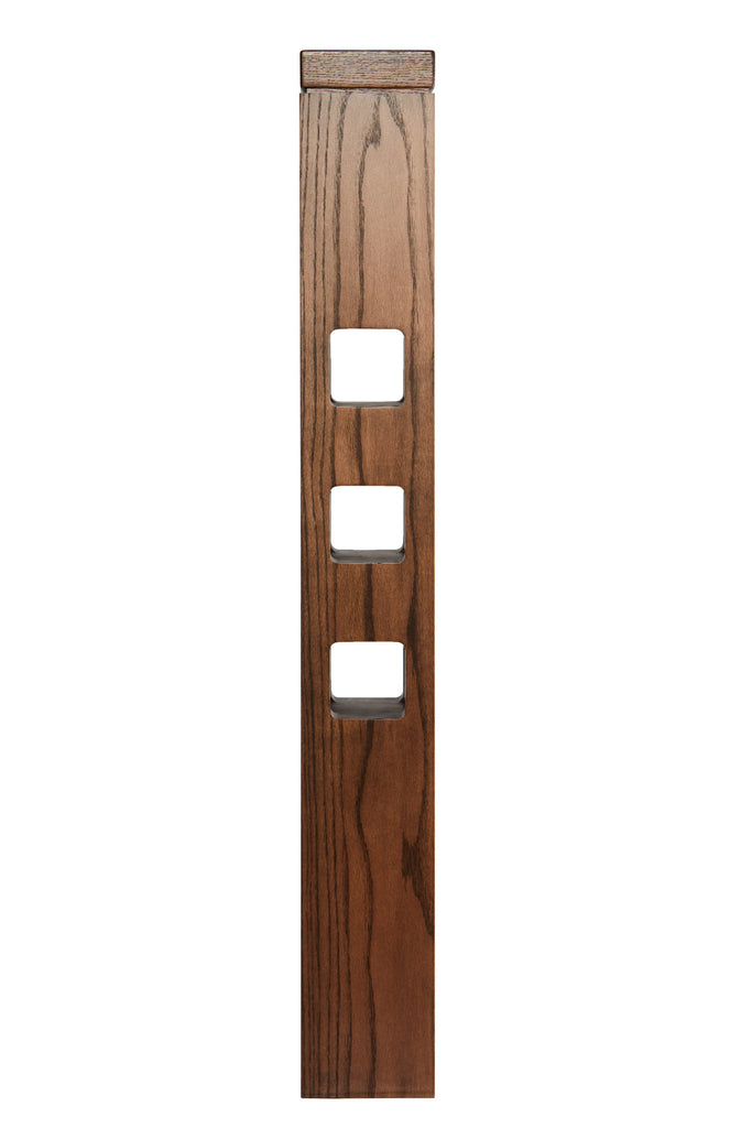 Lantern Post with Mitred Mission Cap