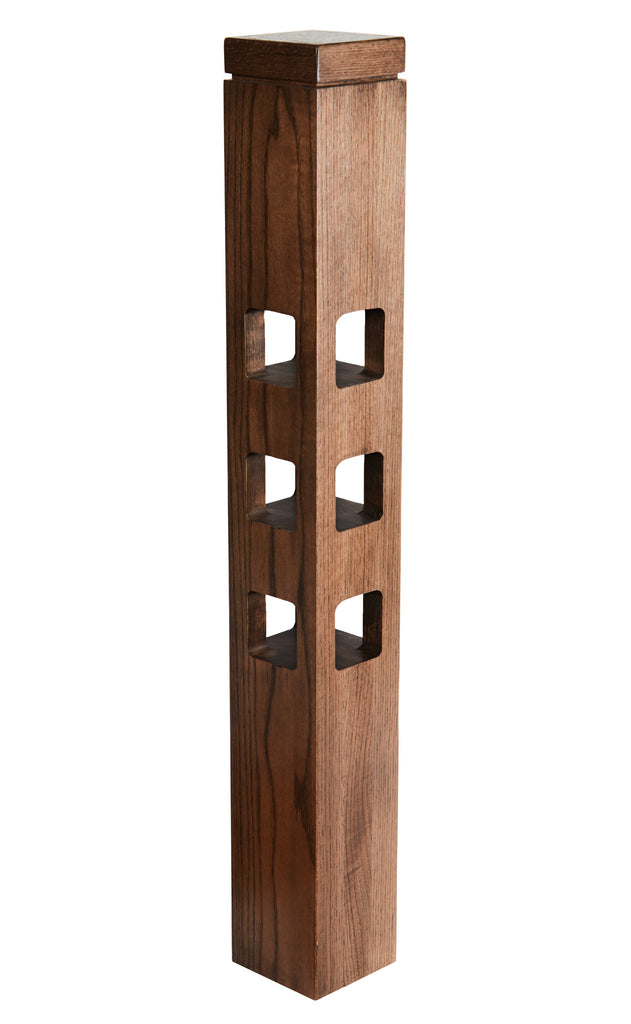 Lantern Post with Mitred Mission Cap