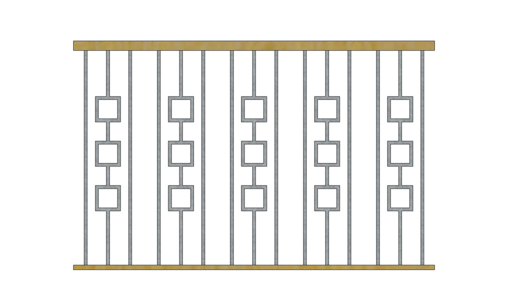 Blank/Cubic/Blank grouped in panels