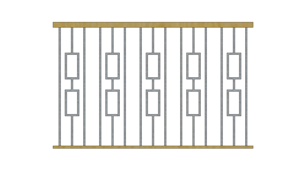 Blank/Geo/Blank grouped in panels