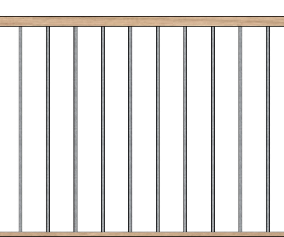 Blanks Evenly Spaced