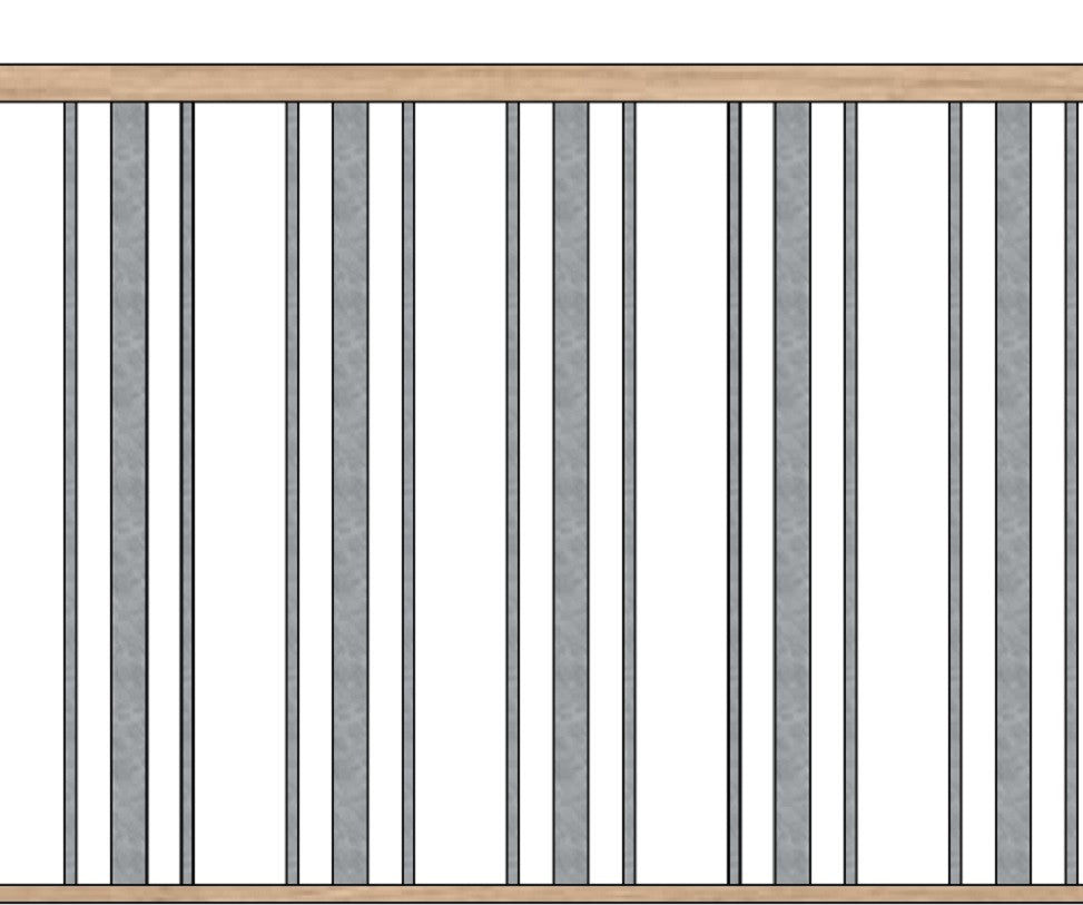 Blank/Ribbon/Blank Grouped in Panels