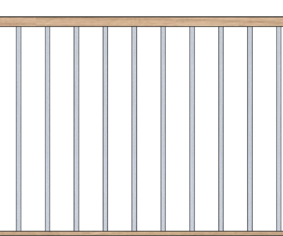 Blanks Evenly Spaced
