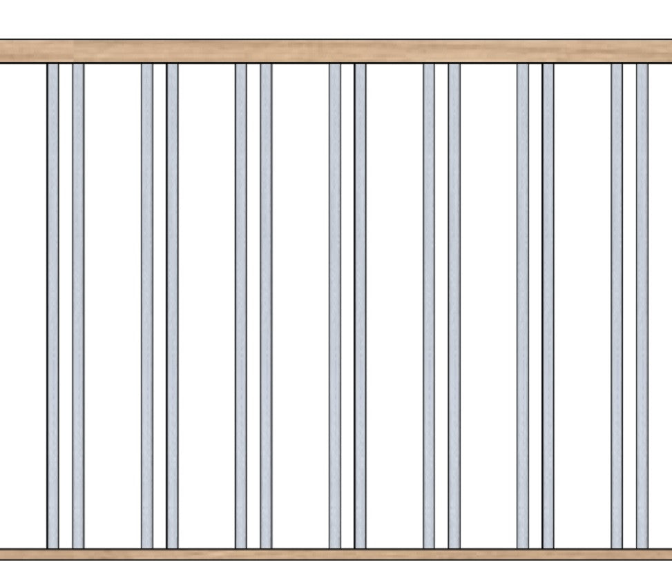 Blanks Grouped in Pairs