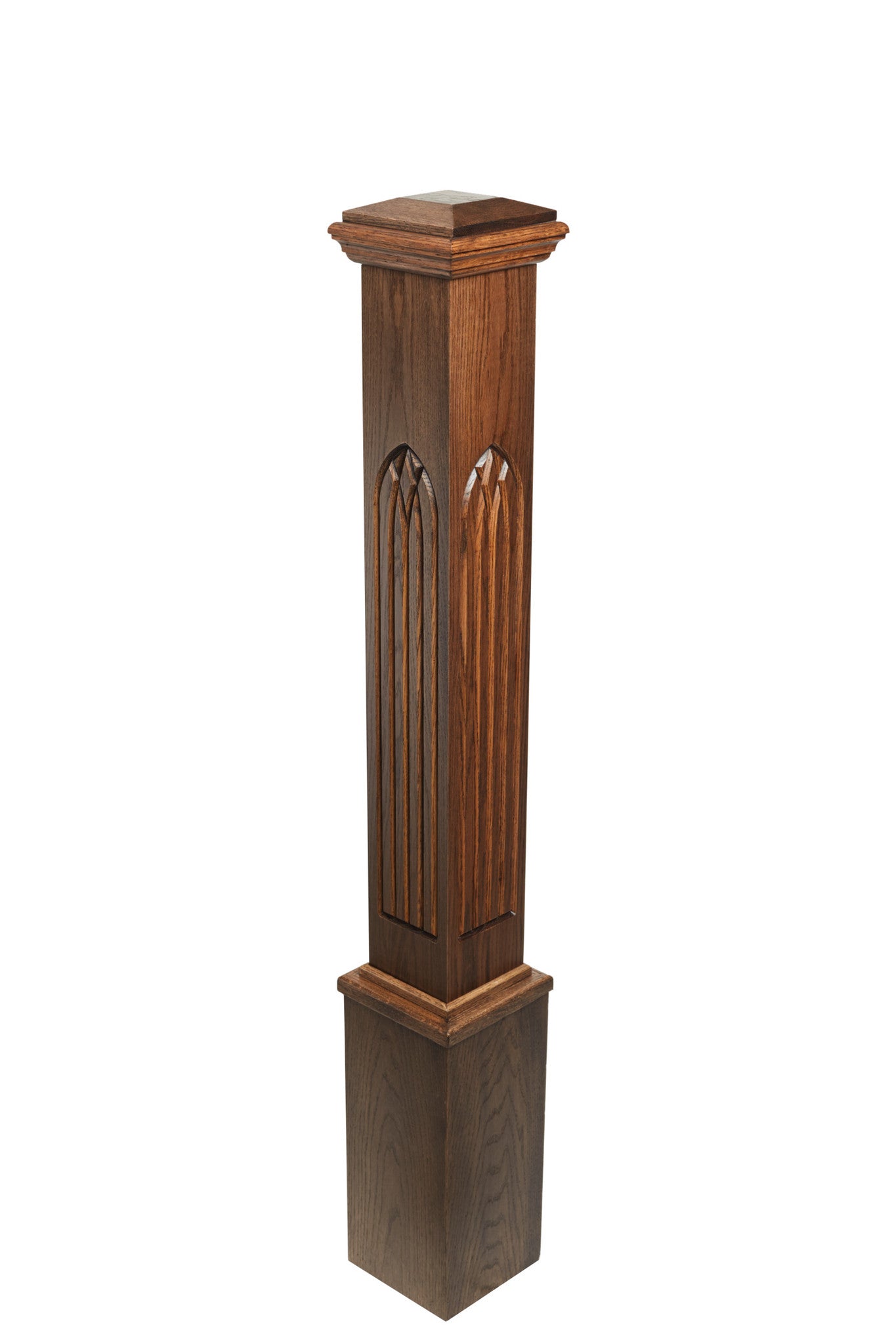 Gothic Post w/ Boot – Custom Newel Posts