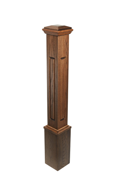 Routered Panel Post – Custom Newel Posts